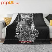 Full Of Hell 'Burning Myrrh' Ultra-Soft Blanket Quilt Winter Sofa Cover Bed Covers Size: 75*100cm, Weight: 230 GSM