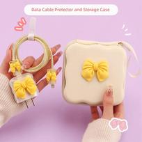 Protection Sleeve Cable Organiser 3D Bow Charger Cord Protector Data Cable Pack  Charger Cable