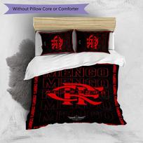 Flamenco Printed 3PCS Bedding Set Soft Breathable Duvet Cover Pillowcases Set Washable Bedroom Decor Home Gift 135cm*200cm