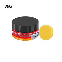 Anti Glare Car Glass Restoration Paste With Sponge Windshield Oil Film Stain Remover Polishing Cream For Clear Driving Vision