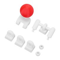 Joystick Keycap 4 Key Linkage 3D Printed Retro Joystick Keycap for Mechanical Keyboards WASD Keys Red White