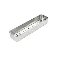 Draining Chopsticks Storage Box Stainless Steel Chopsticks Cage Spoon Fork Storage Box  for Kitchen without Lid