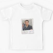 tom holland polaroid Kids T-Shirt 110