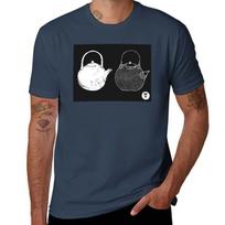 Chadan Tomlin Ceramics Teapot Tshirt Basic Plain Short Sleeve Crew Neck Tee S