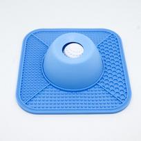 Silicone Slow Feeder Dog Bowl Bite Resistant Anti-Choking Slow Feeder  for Cats and Dogs