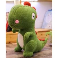 Mielas dinozauras, minkštas pliušinis žaislas, lėlė, vaikiškas žaislas, pagalvė, gimtadienio dovana 30cm žalia
