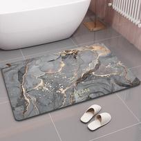 Light Luxury Absorbent Quick Drying Soft Diatomium Mud Mat Doorway Living Room Bathroom Non-slip Bedroom Carpet Foot Mat Toilet 40x60cm