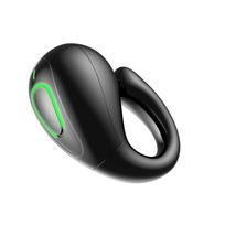Neskausmingas ausies segtukas Bluetooth ausinė Viena ausinė Super žemi dažniai Su HD mikrofonu Mažas vėlavimas Mini laisvų rankų įranga Neskausmingas dėvėjimas