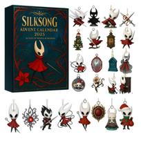 Hollow Knight Advent Calendar Anime Action Figures Atmosphere Decorative Cartoon New Year 24 Days Countdown Surprise Box Gifts Hollow Knight
