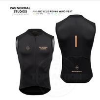 PAS Men's Windproof Fleece Vest for Cycling - Warm Autumn/Winter Road & Mountain Bike Jacket XXXL