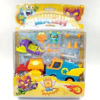 1pcs Superzings Series 1 Bakery Task Box Come With 2pcs Super Zings Figure plus Atomic Tank Collection Toy Boys Best Present