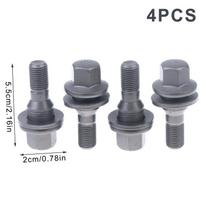 4 vnt. ratų veržlės varžtai tinka Peugeot 206 207 208 308 407 3008 17 mm šešiakampiai ratų varžtai 540567