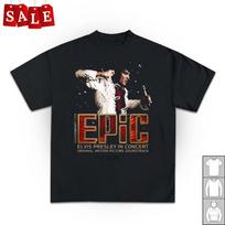 New Epic Elvis Presley in Concert 2026 S-5XL T-Shirt KK53 XXXL
