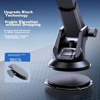 PHILIPS Car Phone Holder, Air Vent Mount, Dashboard Suction Cup Phone Stand for Navigation, Model 2309
