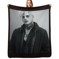 Highly Suspicious Throw Blanket Flannel Fleece Soft Warm Throw Blanket Size: 75*100cm, Weight: 230 GSM