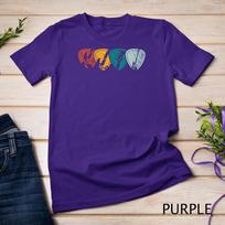 Bassist Musician Bass Player Guitar Pick Retro Bass Unisex T-shirt 8 S