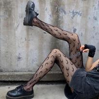 Dark Trendy Sexy Tights Jk Girls Thin Hole Jacquard Net Jk Stockings Black Stockings Fishnet Tights Panty Fishnet Lolita Tights One Size
