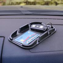 Automobilio prietaisų skydelio neslystantis kilimėlis, telefono laikiklio atraminis rėmas, daugiafunkcis neslystantis kilimėlis, telefono numerio ženklo stiklinių laikiklis non-slip mat