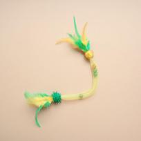 Retractable Feather Catnip Cat Teaser Toy Bite Resistant Bell Pet Cat Toy