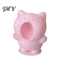 Decorative Storage Container for Table 3D Printed Screaming Cat Figurine, Cute Cartoon Desk Birthday Gift Best Friends Decor with Function, S