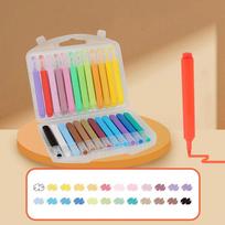 Watercolor Brush Pens, Watercolor Markers, 12 24 36 Color Water Brush Pen Set for Calligraphy Drawing and Painting, Multicolor Plastic Art Supplies