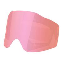 Magnetic Ski Goggles Replacement Lens Snowboarding Mountaineering Wind UV Protection PC Adult Anti-Fog Pink