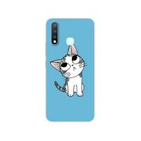 Vivo Y19 Case 6,53'' Minkštas TPU silikoninis dangtelis, skirtas Vivo Y19 Y 19 VivoY19 dėklui Telefono nugara Apsauginis buferio apvalkalas krepšys Coque For Vivo Y19