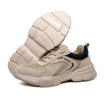 Labor Insurance Shoes, Smash-proof and Puncture-proof, Light and Wear-resistant, Summer Breathable Work Shoes 36
