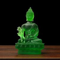 1 PCS resin Southeast Asian Thai Buddha ornament for living room worship of Medicine Buddha statue Home decoration accessories