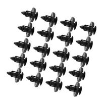 Vidinis buferio purvo apsaugos apdailos spaustukų tvirtinimo elementų rinkinys, skirtas Nissan Xterra Versa Sentra Maxima, 50 vnt. black