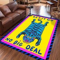 Senovės Egipto abstraktaus rašto kilimas ir takelis svetainei, spalvinga tigro ir leopardo figūra, neslystanti vonios kilimėlis, miegamojo flanelinis namų dekoras 40x60cm