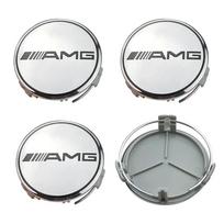 GLC Mercedes Benz ratlankio centrinis dangtelis 4 vnt. 75 mm Hubcap for Mercedes AMG Apple Tree B w204 w211 w205 W212 w203 w213 w124 automobilio priedas