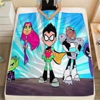 Teen Titans Go Cute Blanket, Lovely Throw for Bedroom Layout, Nice Gift for Cartoon Casual Enthusiasts.chl 75x90cm