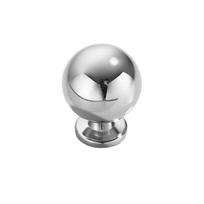 Door Knobs Polished Chrome Finish Zinc Alloy Interior Door Handle Decorative Non-Latching Drawers Cabinets Handle A