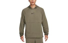Nike Dri FIT Fleece Fitness Pullover Sweatshirt Men's Green DV9821-222 M