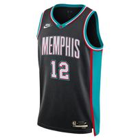 Nike Dri-FIT NBA Memphis Grizzlies 2025/26 Hardwood Classic Swingman Jersey 'Black' Men's HM4776-013 L