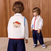 PawinPaw Cartoon Bear Baby Fleece Vest 90