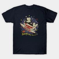 Felix The Cat Cosmic Coffee Graphic Tee Unisex Vintage Cotton Gift S