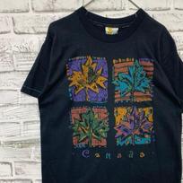 USA-made 90s vintage T-shirt! Single Stitch Black Vintage M 0612 XL