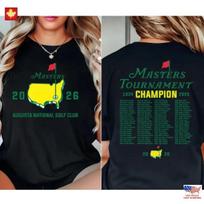 Masters Tournament 2026 Augusta Champion Golf T-Shirt AN69389 XXXL