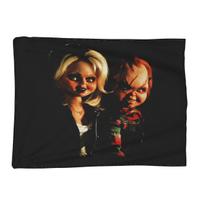 Chucky See You In Hell Blankets Soft Warm Flannel Throw Blanket Bedspread for Bed Living room Picnic Travel Home Sofa Size: 75*100cm, Weight: 230 GSM