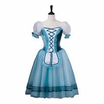 Ruffle Giselle Ballet Tutu Dress Velvet Kids Ballet Skirt Costume Gymnastics Dance Leotard  Grading 120cm