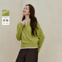 INMAN Women's Henley Knit Top with Arctic Fleece XL