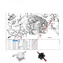 Car Transmission Oil-Fluid Cooler Warmer For Honda Civic 2006-2011 25430-PLR-003