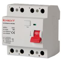E.next p003023 wyłącznik różnicowoprądowy pro 4p 40a 100ma 6ka typ ac