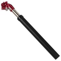 Suspension Bike Seatpost Shock Absorber Seat Pole MTB Bike Seat Tube 31.6x350mm   27.2x350mm Bike Seat Post raudona juoda spalva