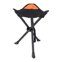 2pcs Travel Folding Camping Stool Outdoor Tripod Chair Portable Party Chair Fishing Chairs Seat for Camp Hiking Beach