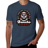 Bancho Sushi Crest Tshirt Fashion Graphic Tee For Unisex S