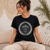 Mahakala T-Shirt: Tibetan Buddhism Tee | Wrathful Deity Shirt Buddhist Gift | Spiritual Protection Gothic Occult Mystic Unisex Shirt S