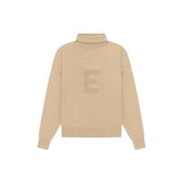 Fear Of God Essentials Ss23 Knit Turtleneck Women Tops Sand Off-White FOG-SS23-086 XS